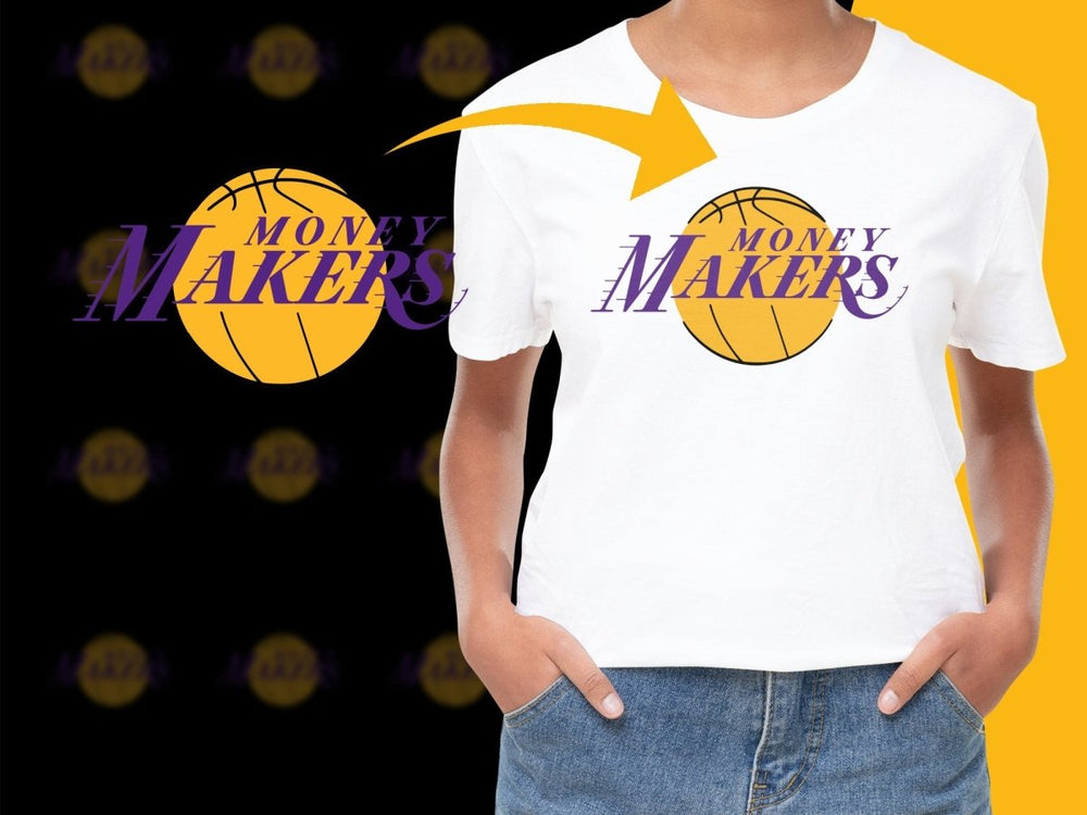 Money Makers Basketball Graphic Sportswear PNG File - Teepew