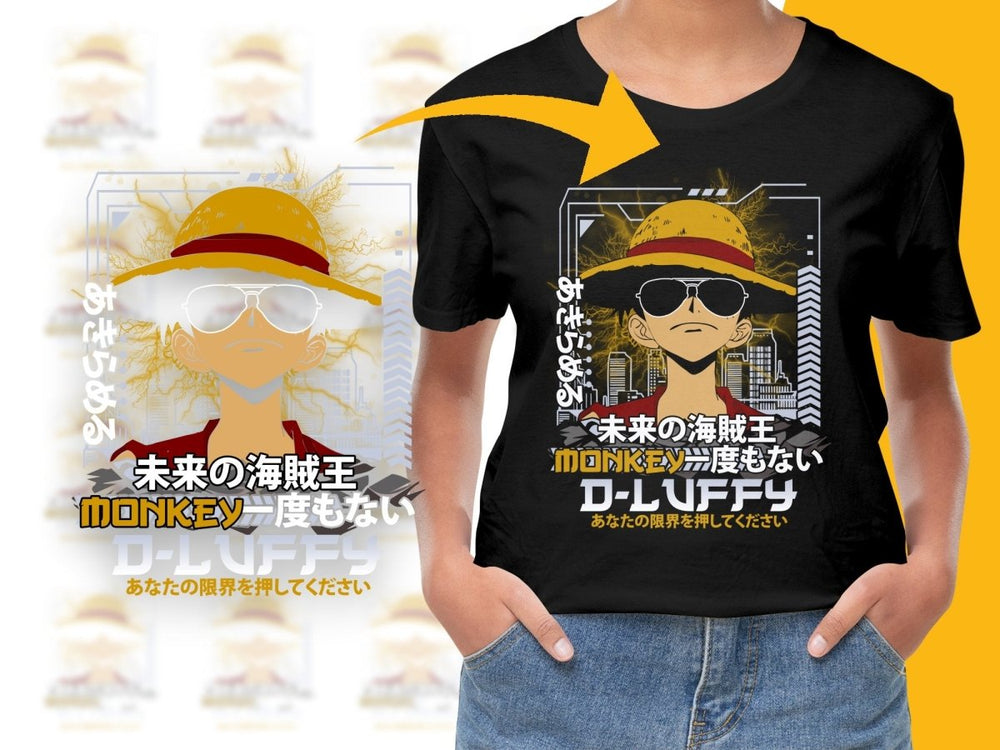 Monkey D. Luffy Future Pirate King Anime PNG File - Teepew
