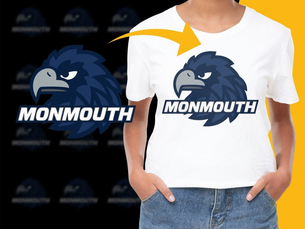 Monmouth Hawks College Football PNG File - Teepew