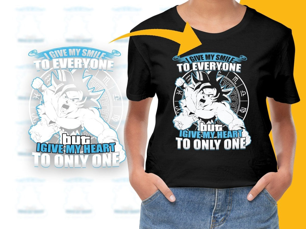 Motivational Anime Character with Quote PNG File - Teepew