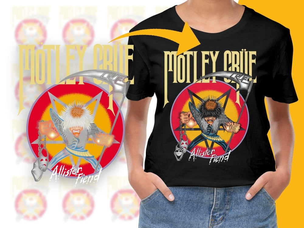 Mötley Crüe Rock Band Graphic Design PNG File - Teepew