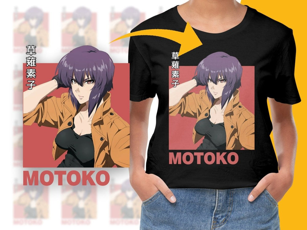 Motoko Anime Character PNG File - Teepew