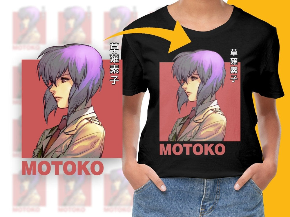 Motoko Anime Character PNG File - Teepew