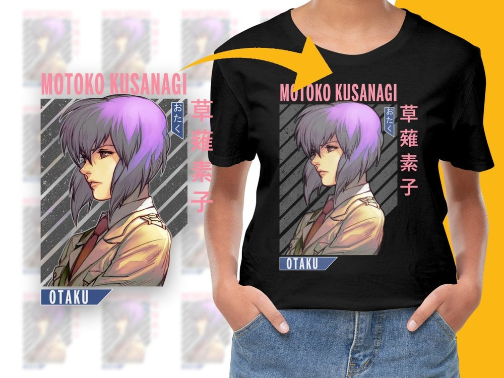 Motoko Kusanagi Anime Character PNG Digital Download - Teepew