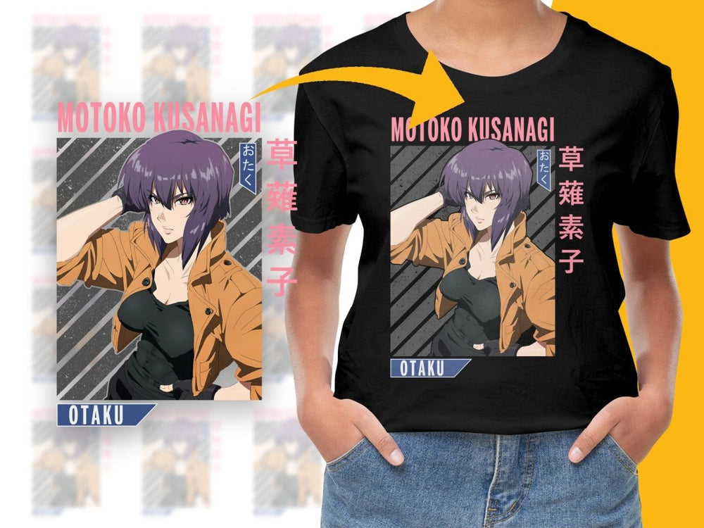 Motoko Kusanagi PNG File Digital - Teepew