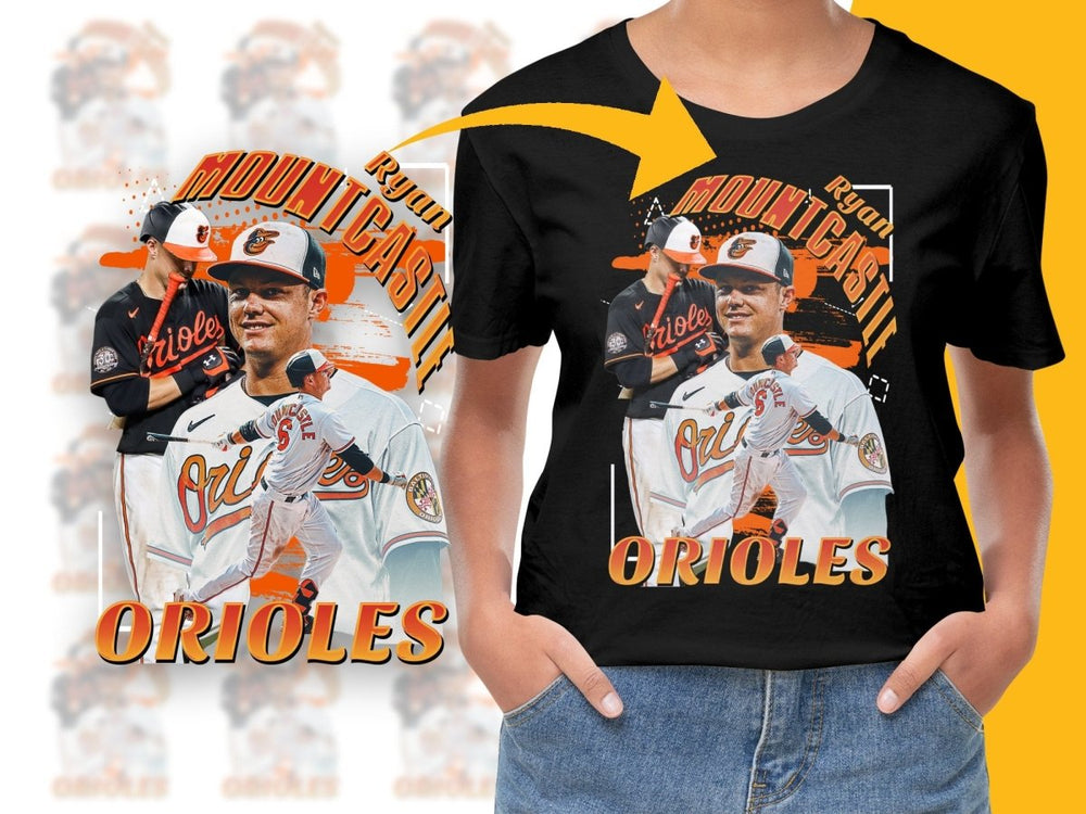 Mountcastle Orioles Bootleg MLB Baseball Graphic PNG File - Teepew