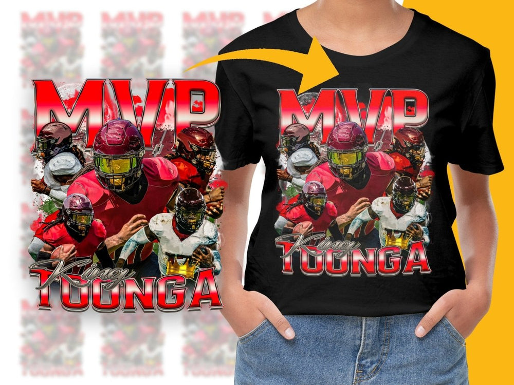MVP King Toonga Football Fan Graphic PNG File - Teepew