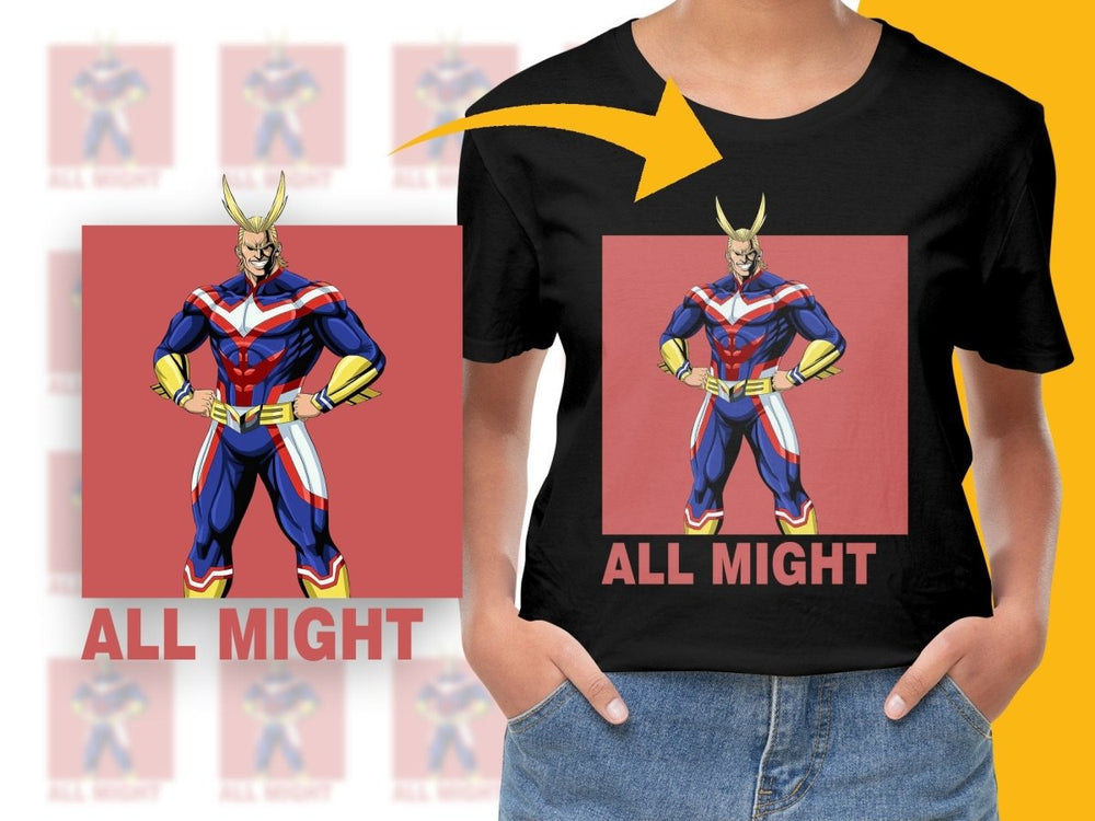 My Hero Academia All Might PNG File - Teepew