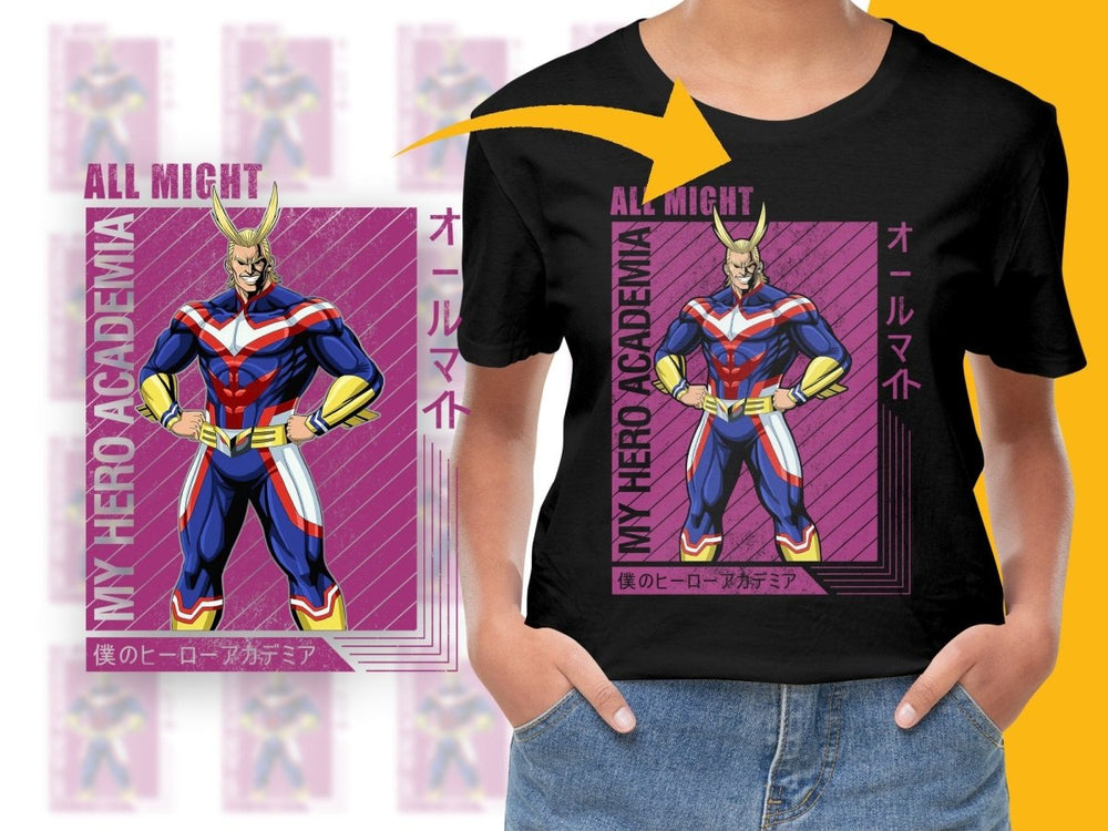 My Hero Academia All Might PNG File - Teepew