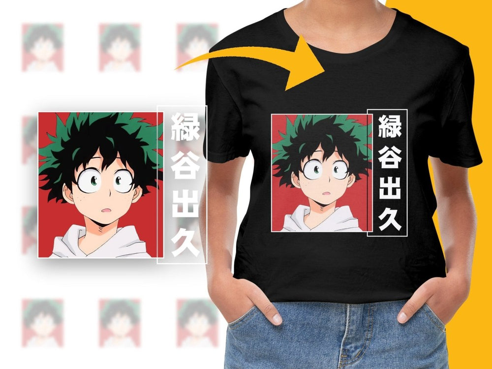 My Hero Academia Izuku Midoriya PNG Digital - Teepew