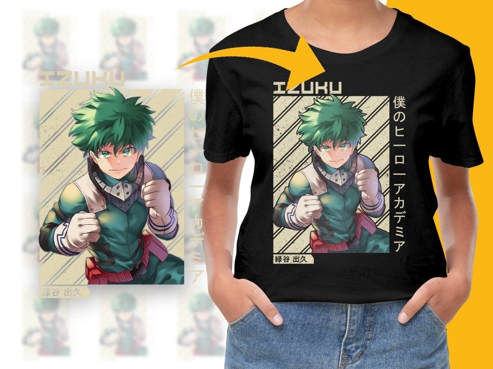 My Hero Academia Izuku Midoriya PNG Digital Download - Teepew
