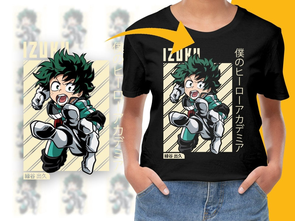 My Hero Academia Izuku Midoriya PNG Digital Download - Teepew
