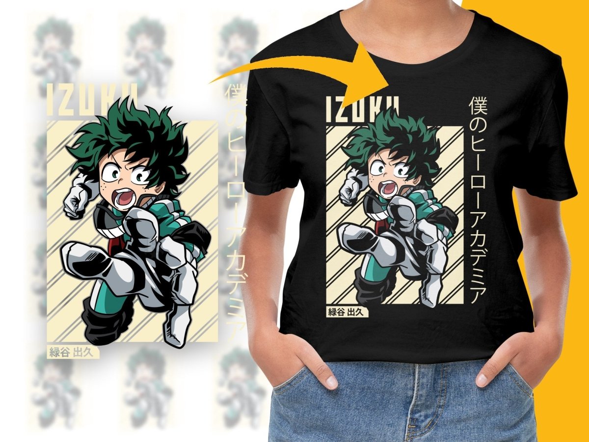 My Hero Academia Izuku Midoriya PNG Digital Download - Teepew