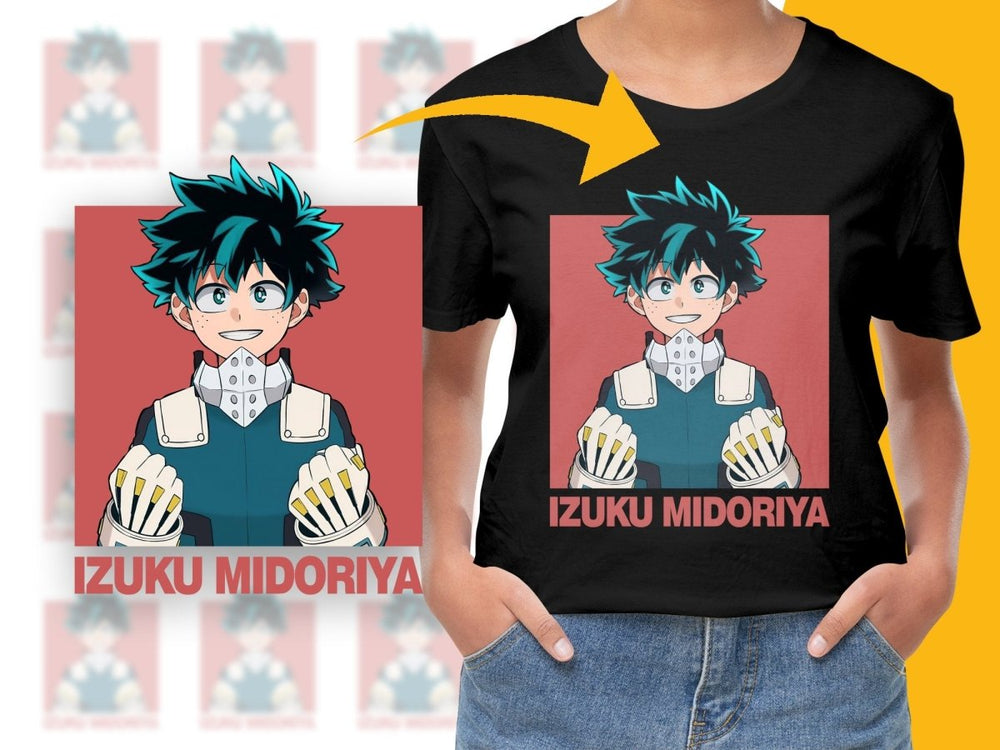 My Hero Academia Izuku Midoriya PNG Digital Download - Teepew