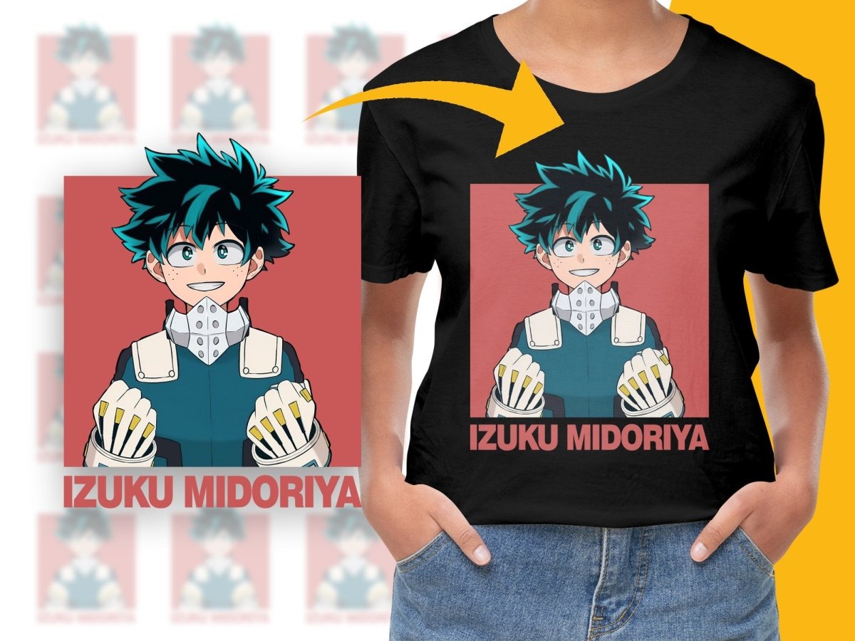 My Hero Academia Izuku Midoriya PNG Digital Download - Teepew