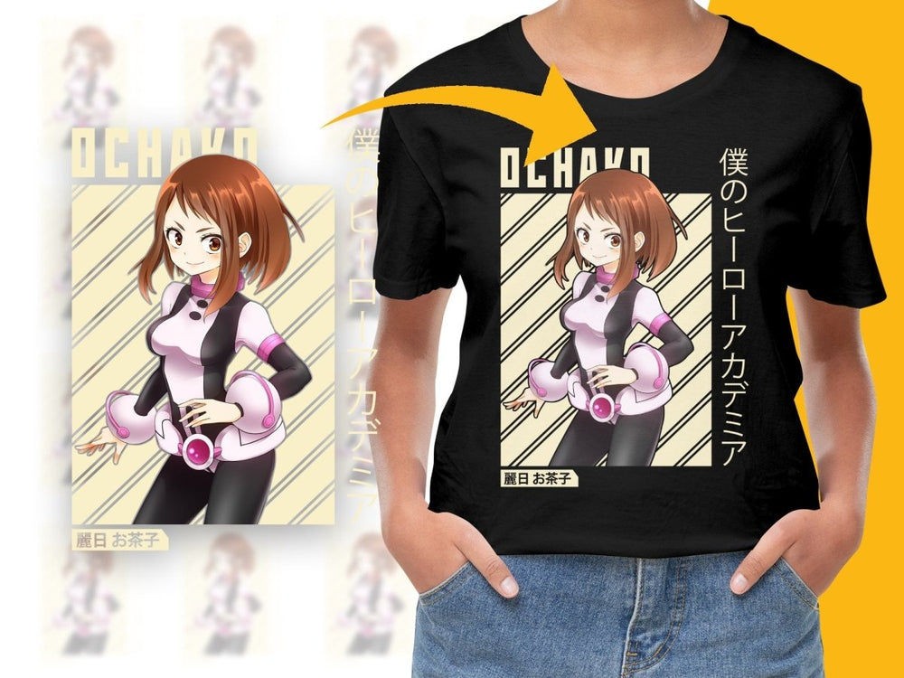 My Hero Academia Ochako Character PNG Digital - Teepew