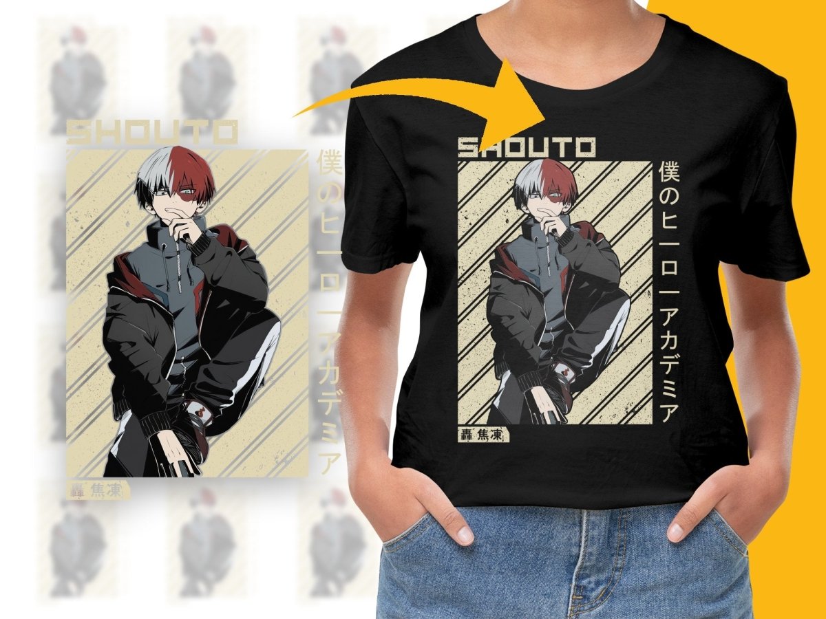 My Hero Academia Shouto Todoroki PNG Digital Download - Teepew