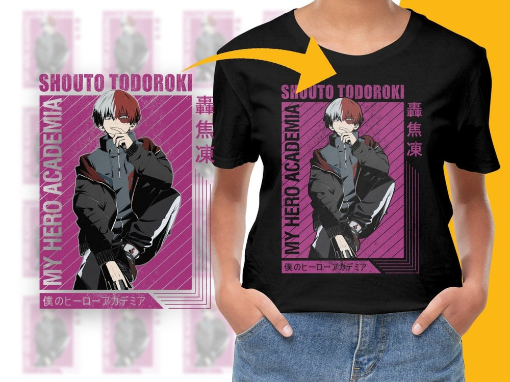 My Hero Academia Shouto Todoroki PNG Digital Download - Teepew