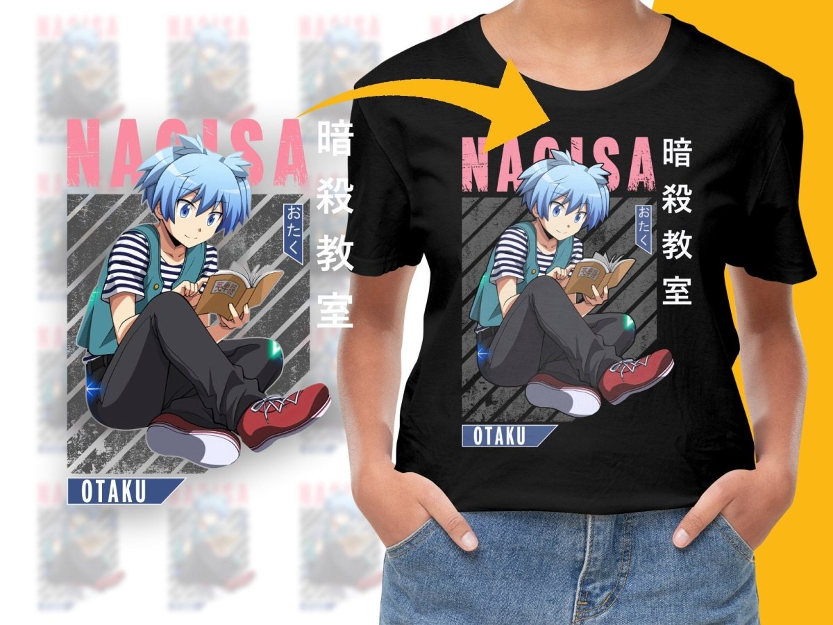 Nagisa Anime Character Art PNG File Digital - Teepew