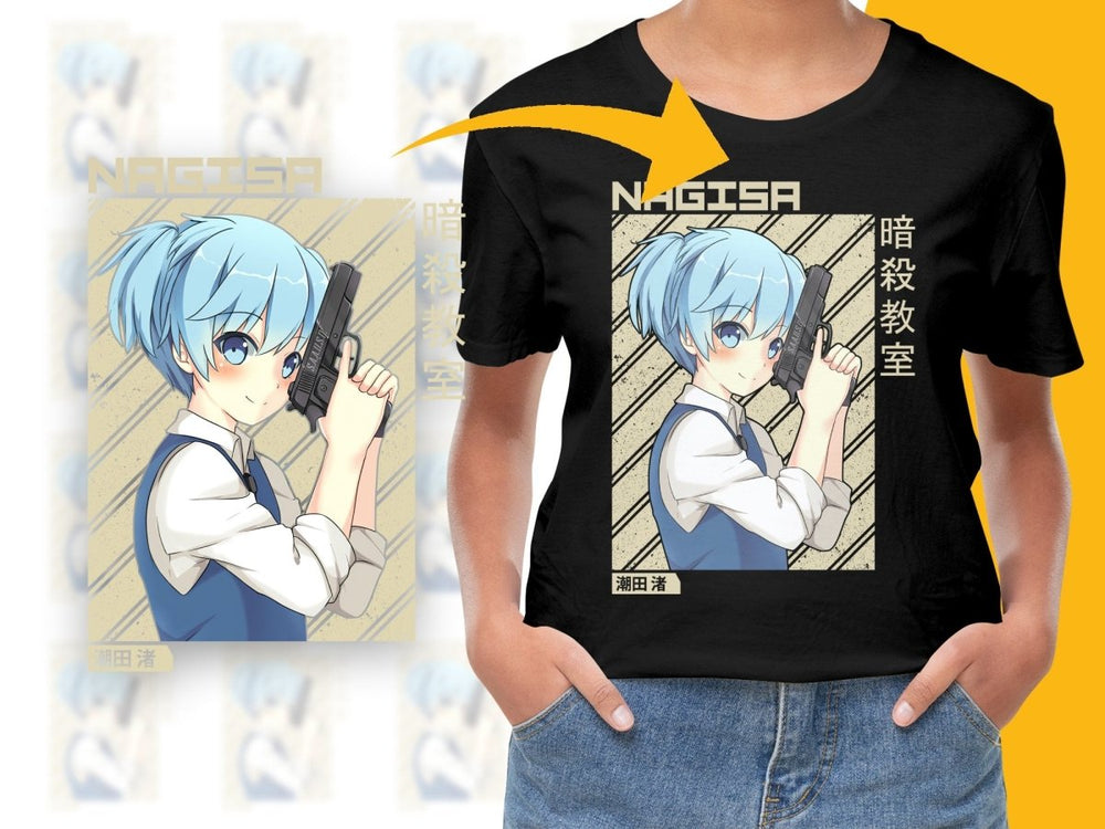 Nagisa Assassination Classroom Anime Character PNG Digital - Teepew