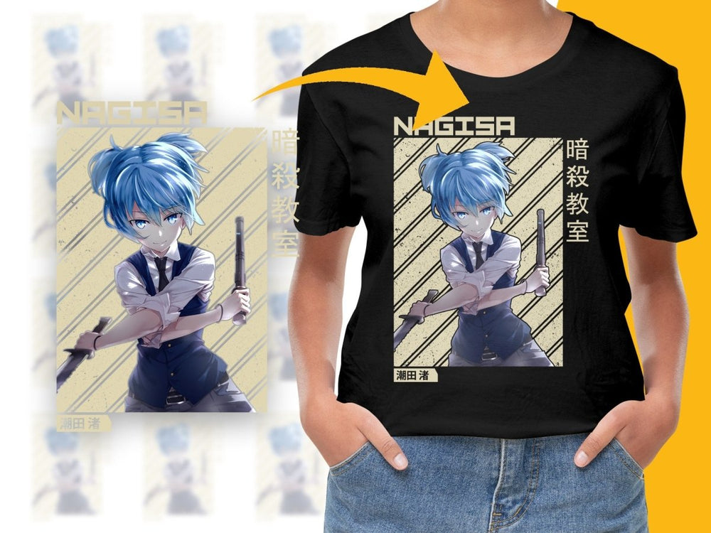 Nagisa Assassination Classroom Anime Character PNG Digital - Teepew