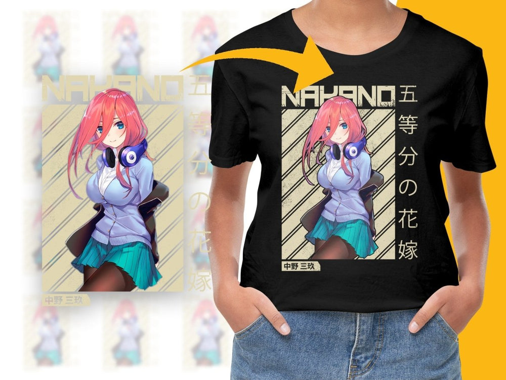 Nakano Anime Character PNG File - Teepew