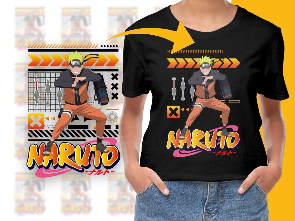 Naruto Anime Character Graphic Cool PNG File - Teepew