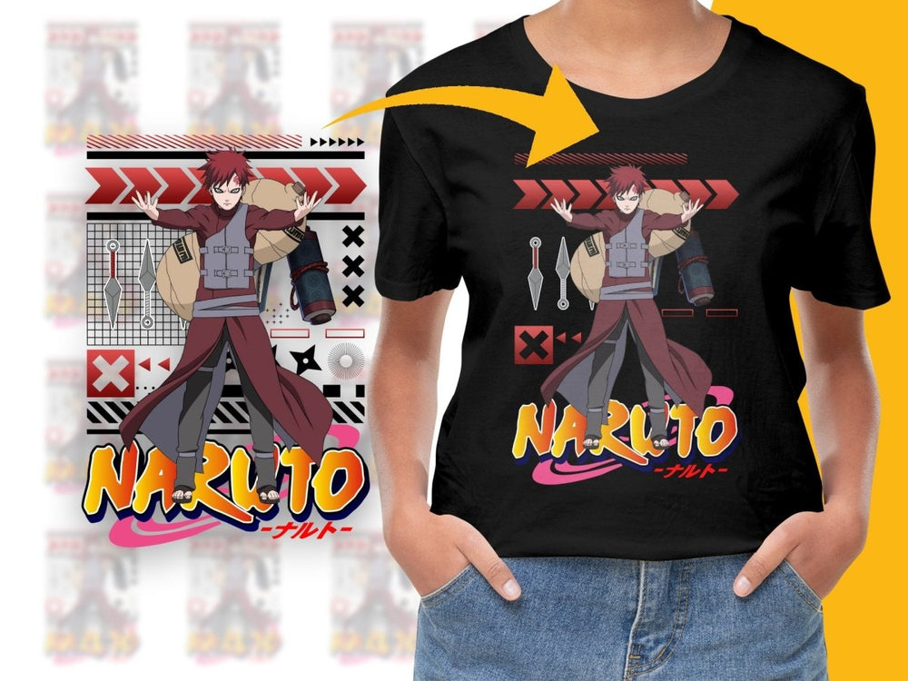 Naruto Gaara Graphic PNG File - Teepew