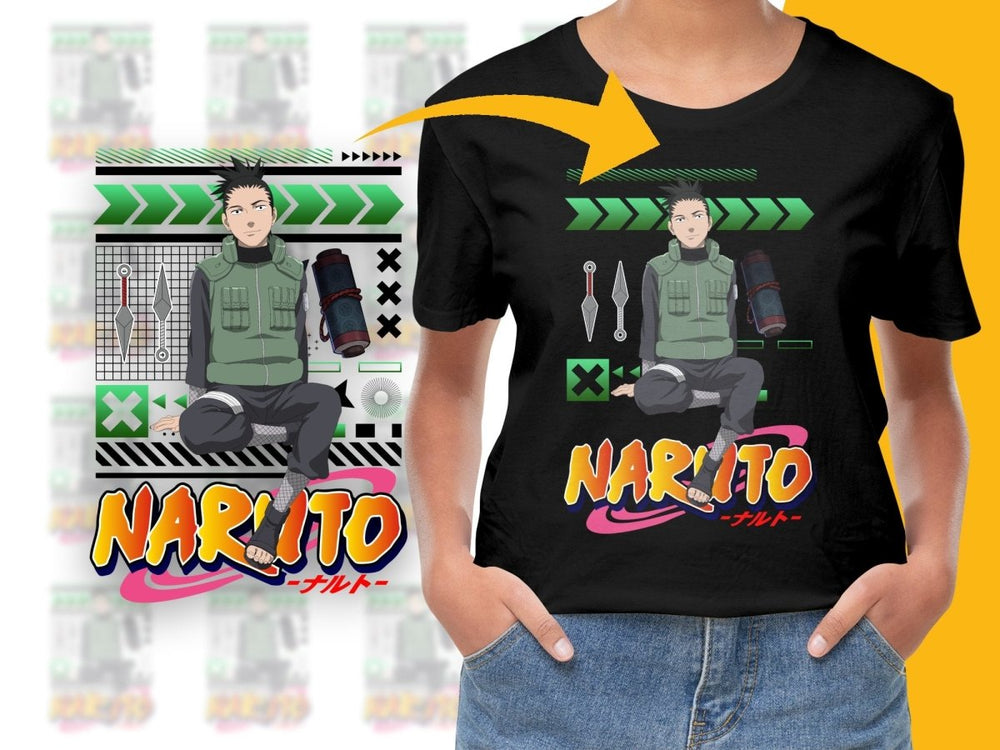 Naruto Shikamaru Anime Character Graphic PNG File - Teepew