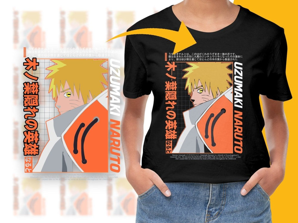 Naruto Uzumaki Anime Graphic Design PNG File - Teepew