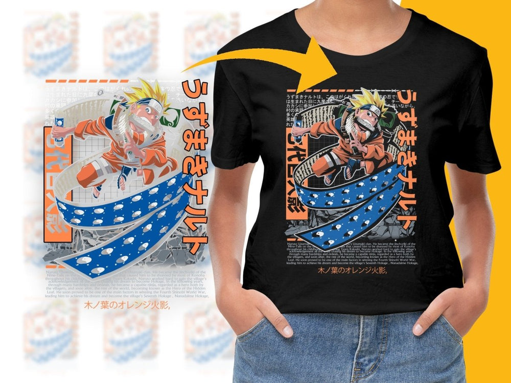 Naruto Uzumaki Dynamic Action Graphic PNG File - Teepew