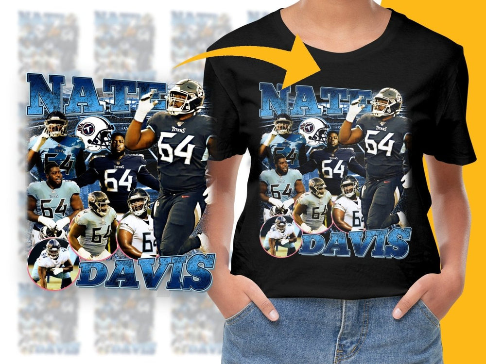 Nate Davis The Ultimate Titans Fan PNG File - Teepew