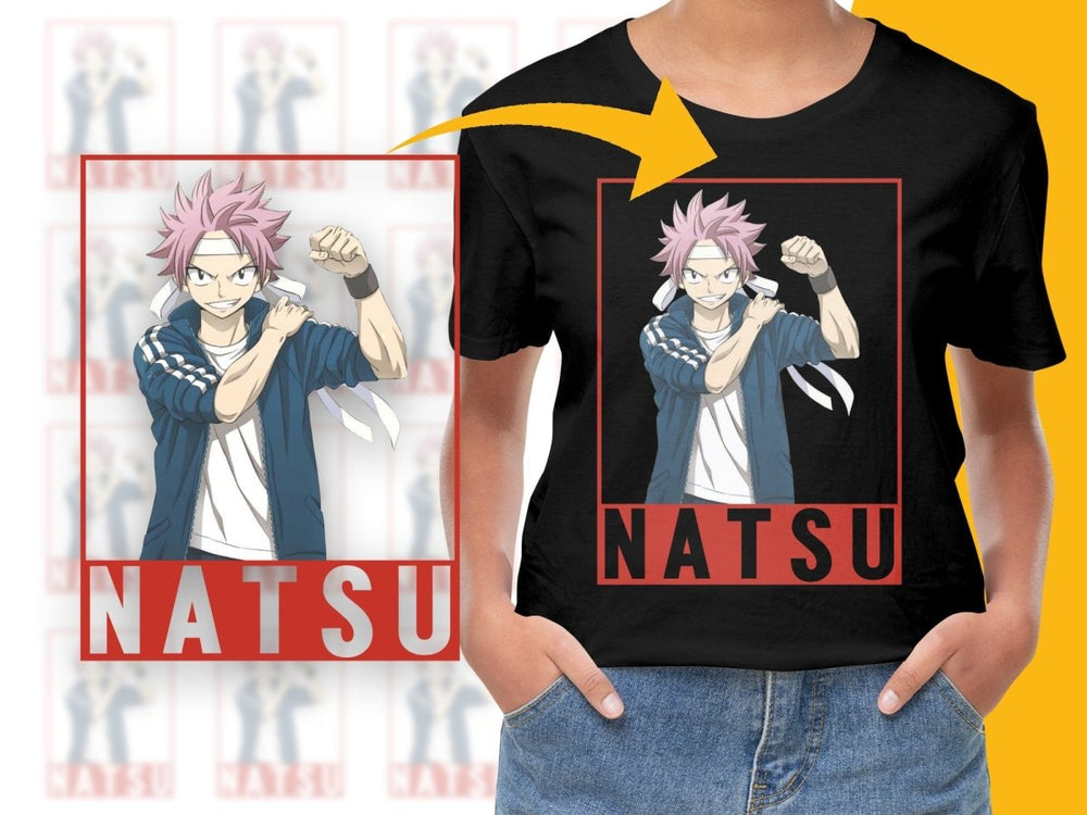 Natsu Anime Character PNG File Digital - Teepew