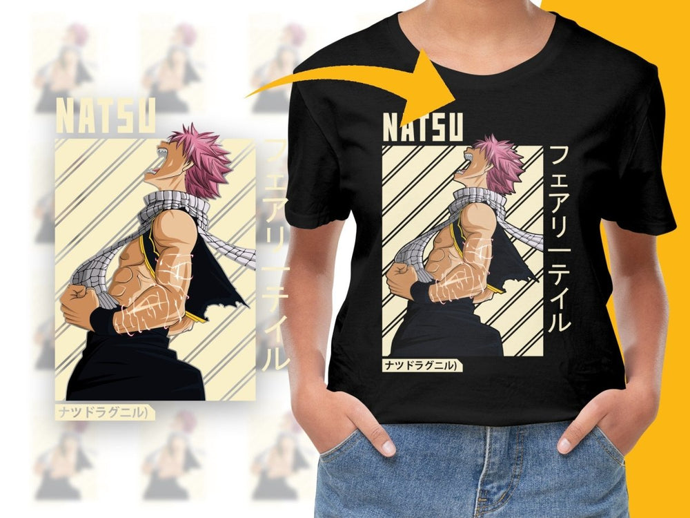 Natsu Character PNG File Digital - Teepew