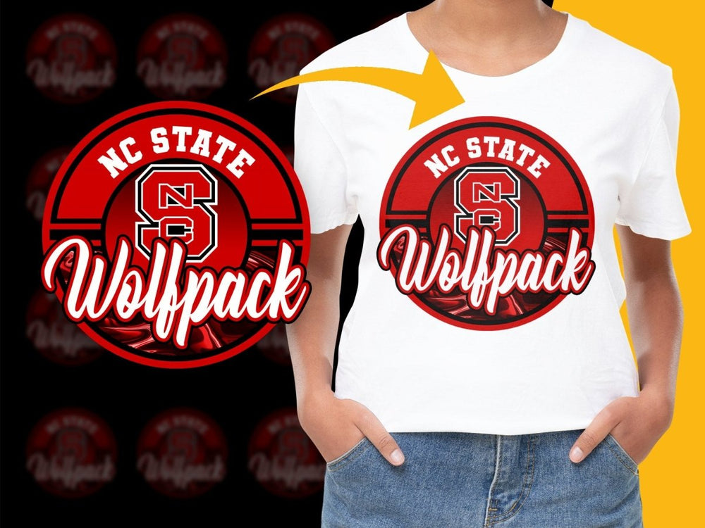 NC STATE WOLFPACK NCAA College PNG File - Teepew
