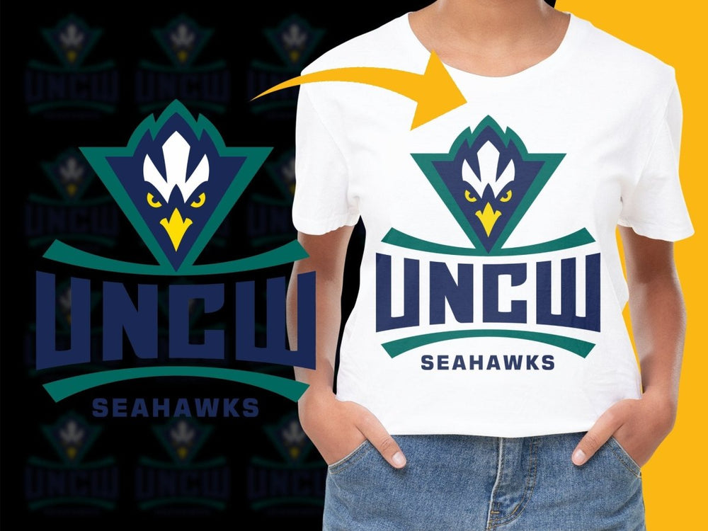 NC Wilmington Seahawks College Football PNG File - Teepew