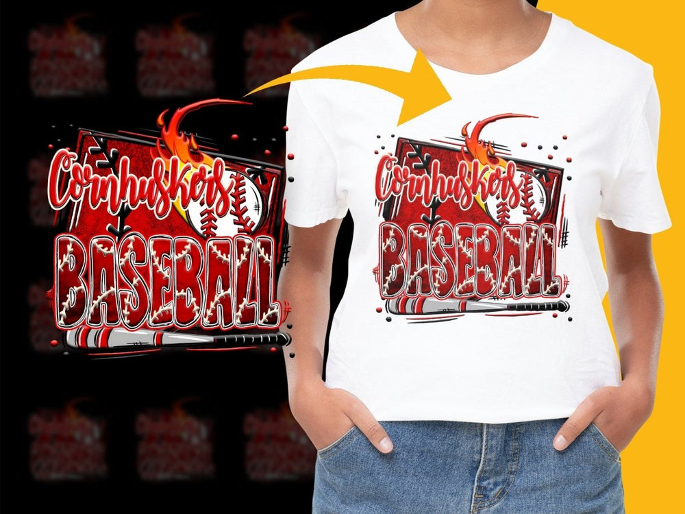 Nebraska Cornhuskers NCAA College PNG File - Teepew