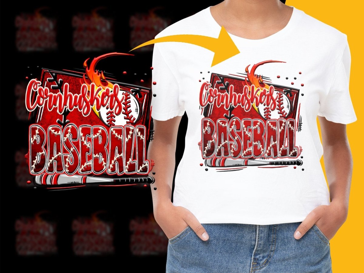 Nebraska Cornhuskers NCAA College PNG File - Teepew