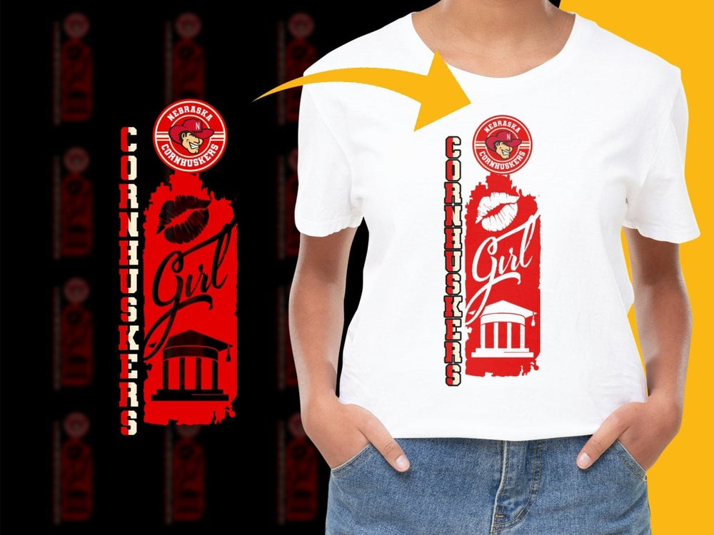 Nebraska Cornhuskers NCAA College PNG File - Teepew