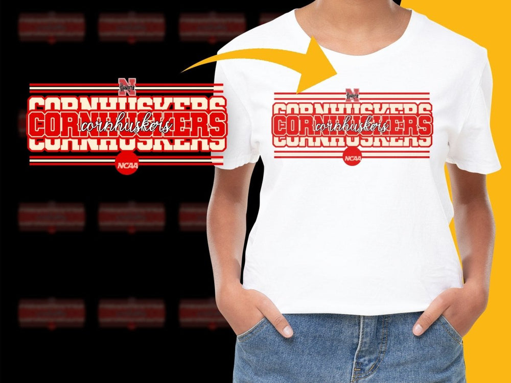 Nebraska Cornhuskers NCAA College PNG File - Teepew