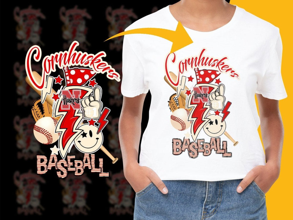 Nebraska Cornhuskers NCAA College PNG File - Teepew