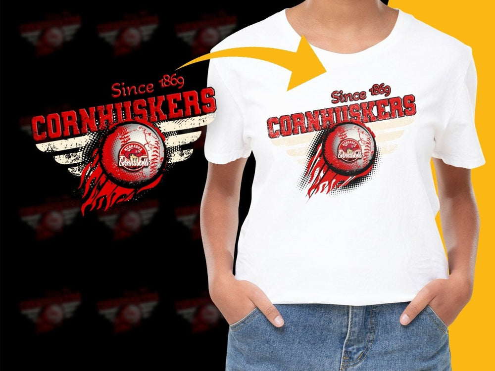 Nebraska Cornhuskers NCAA College PNG File - Teepew