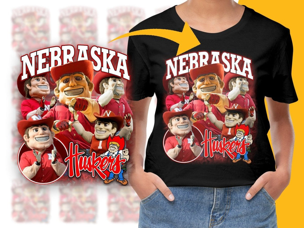 Nebraska Huskers Mascot Bootleg PNG File - Teepew