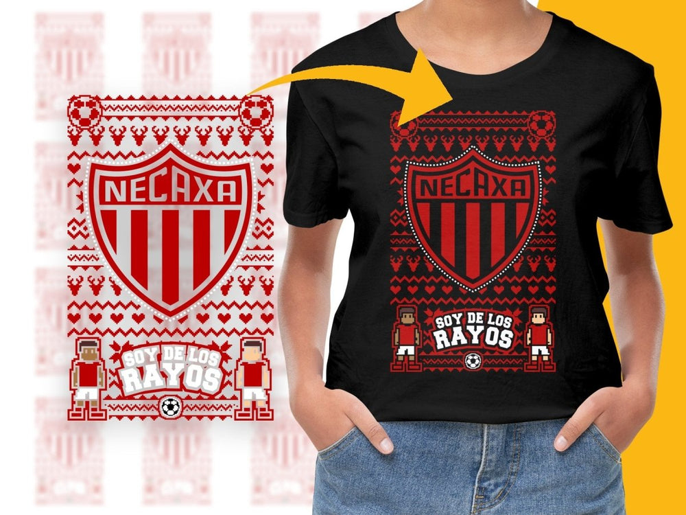 Necaxa Logo Christmas Theme Unique Festive PNG File - Teepew