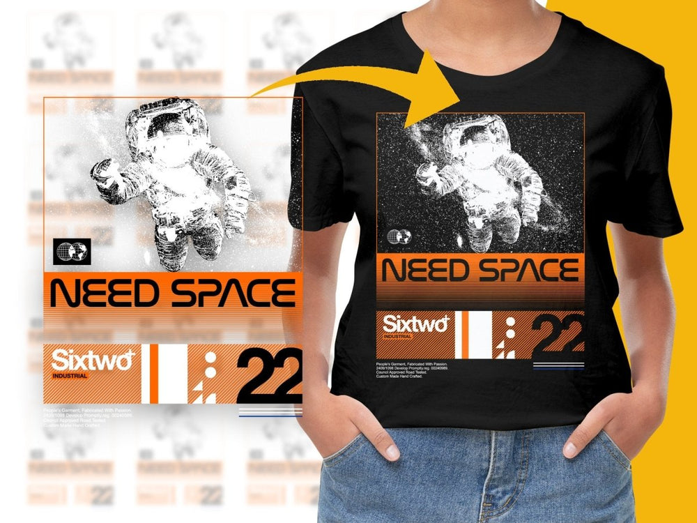 Need Space Graphic Astronaut Design PNG File - Teepew