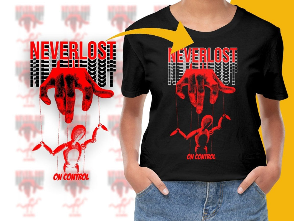 Neverlost Never Quit On Control PNG File - Teepew