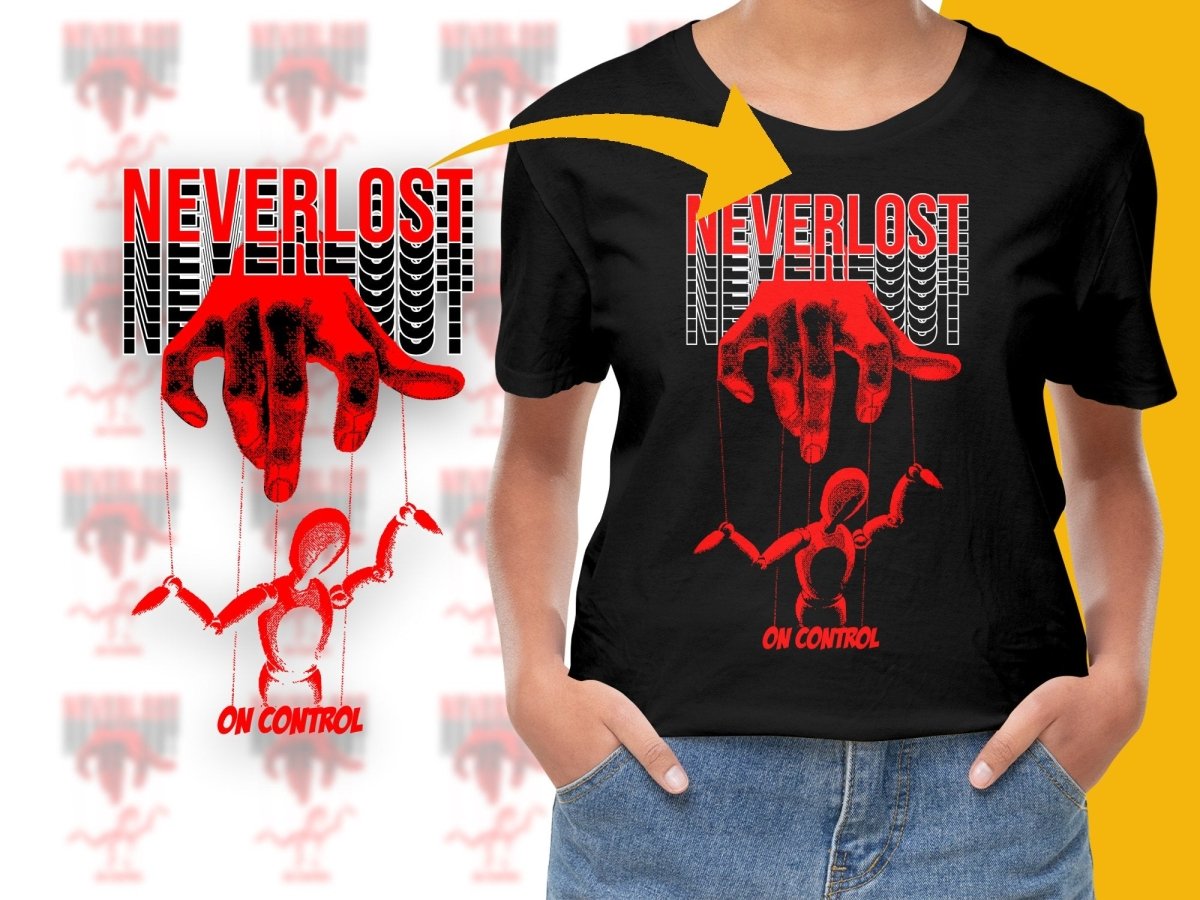 Neverlost Never Quit On Control PNG File - Teepew