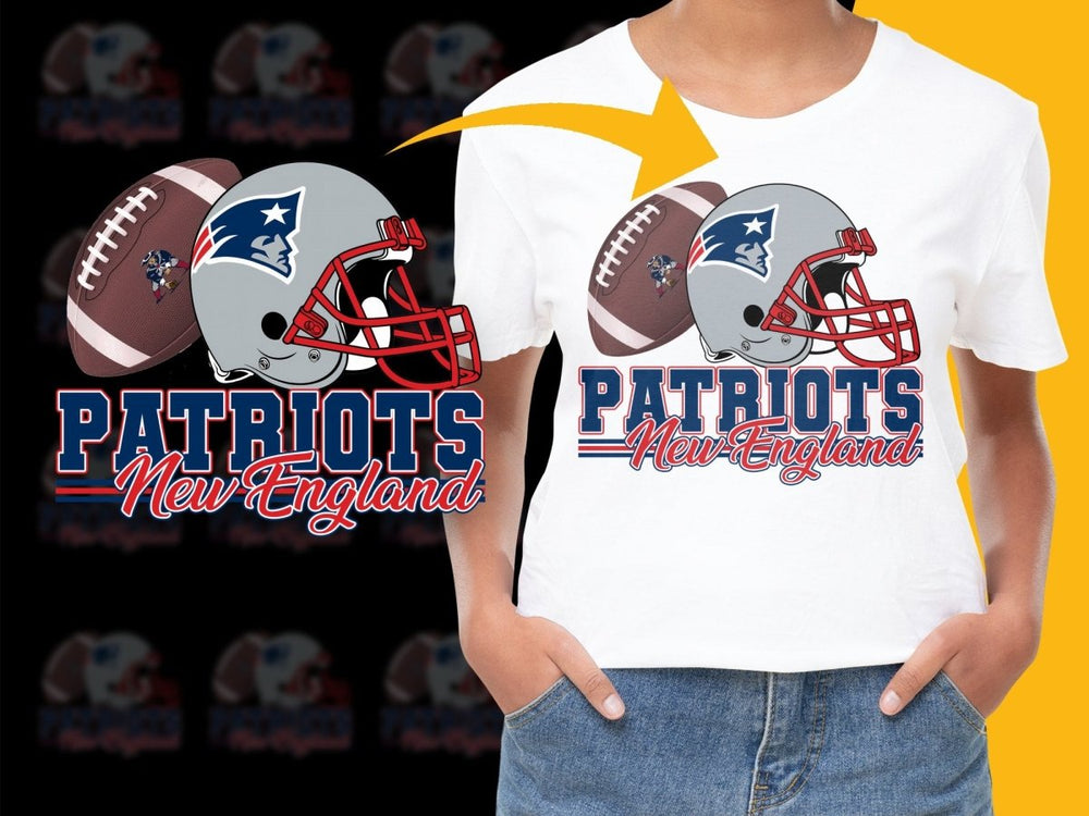 New England Patriots Football Helmet Graphic PNG File - Teepew
