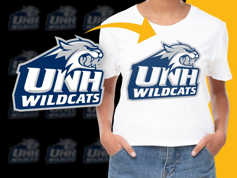 New Hampshire Wildcats College Football PNG File - Teepew