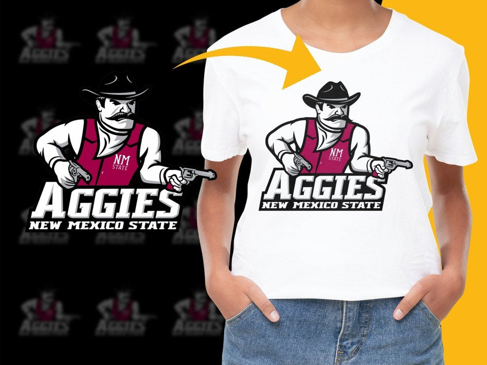 New Mexico State Aggies College Football PNG File - Teepew
